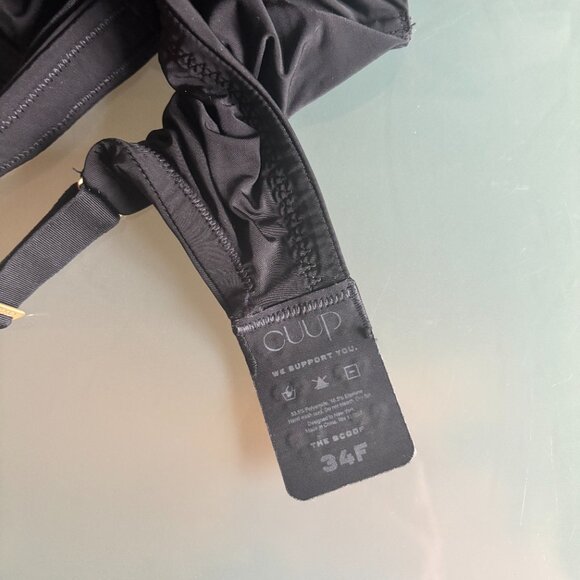CUUP The Scoop bra - black - size 34F (DDD) - Picture 4 of 4